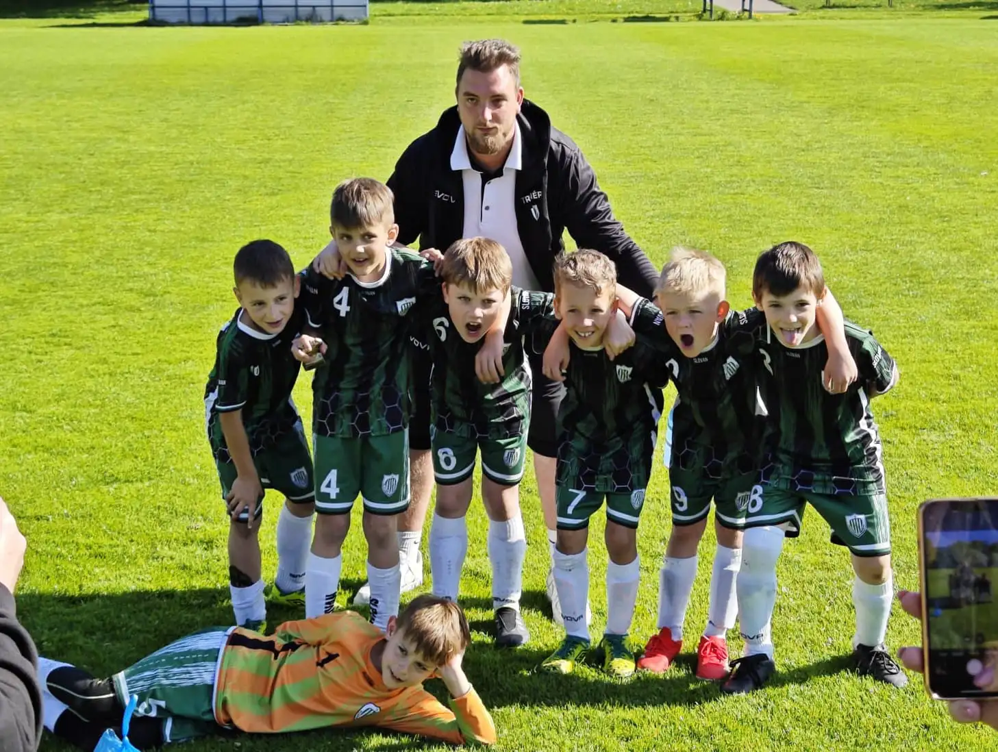 Mladší přípravka bíla na turnaji v Ostravě-Jih