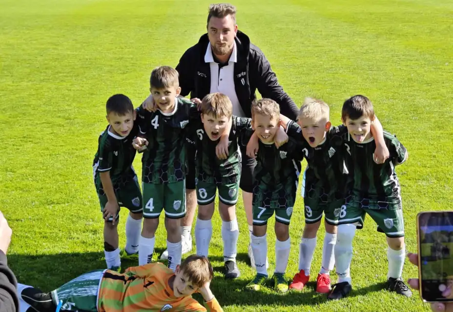 Mladší přípravka bíla na turnaji v Ostravě-Jih