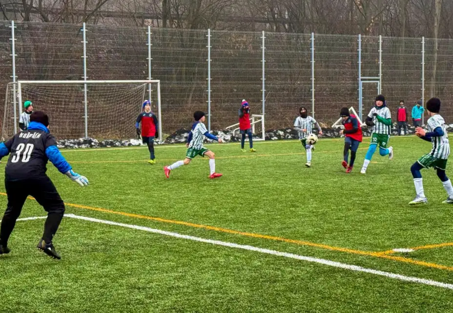 Mladší žáci v zimní přípravě: Cenná lekce proti Hlubině