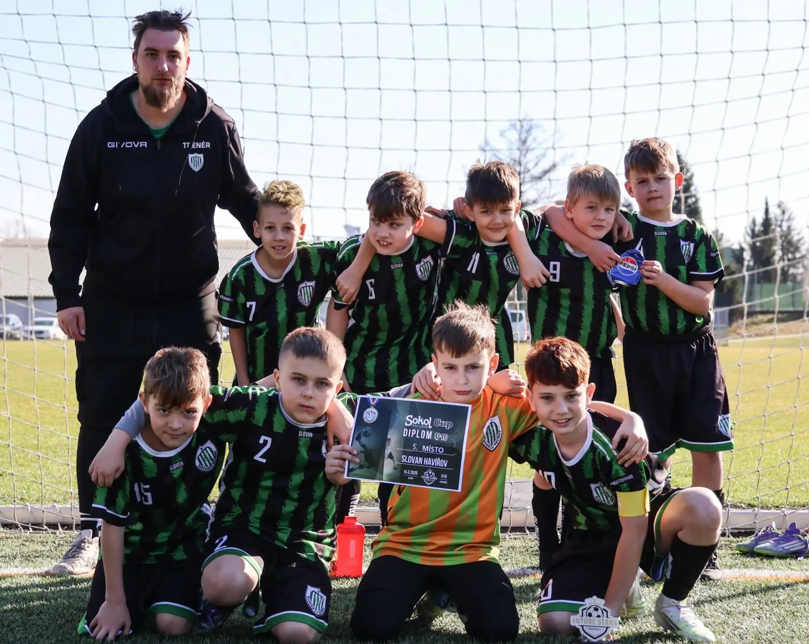 Starší přípravka odehrála domácí Sokol Cup U10. V mezinárodní konkurenci obsadila 5. místo!