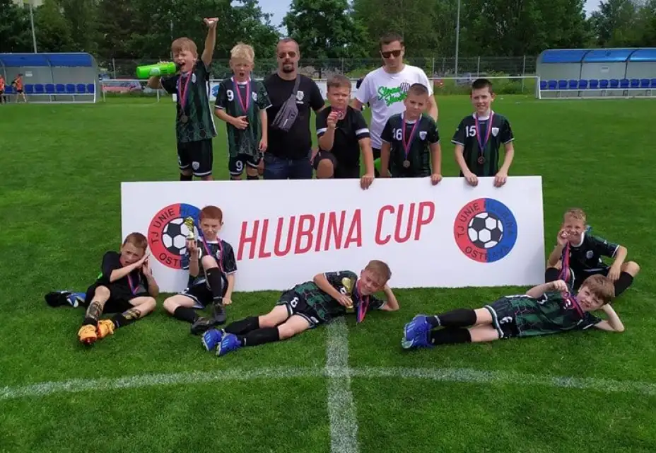 Mladší přípravka na HLUBINA CUPU